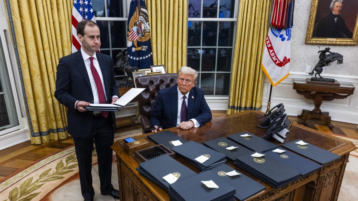 Ejecutivo. El presidente de Estados Unidos, Donald Trump.