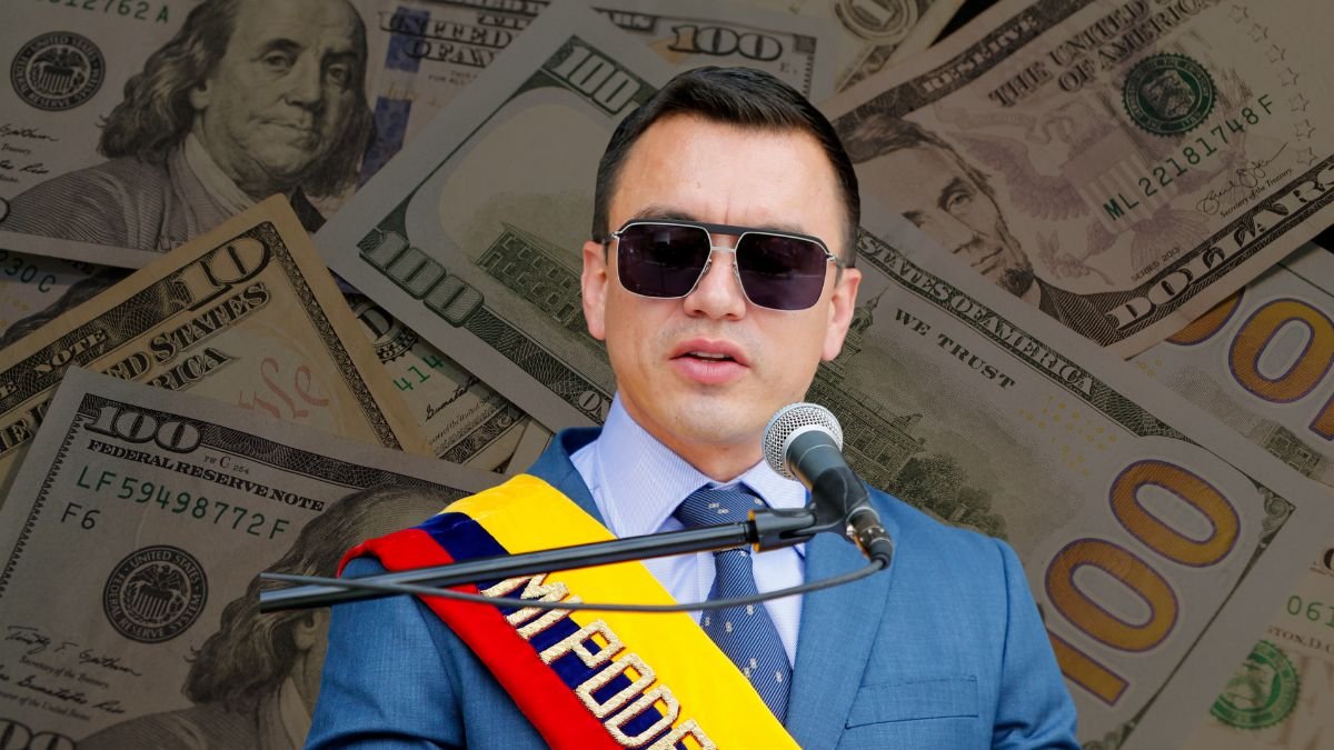 Daniel Noboa emitió un decreto para ratificar al dólar como único medio de pago oficial en Ecuador.