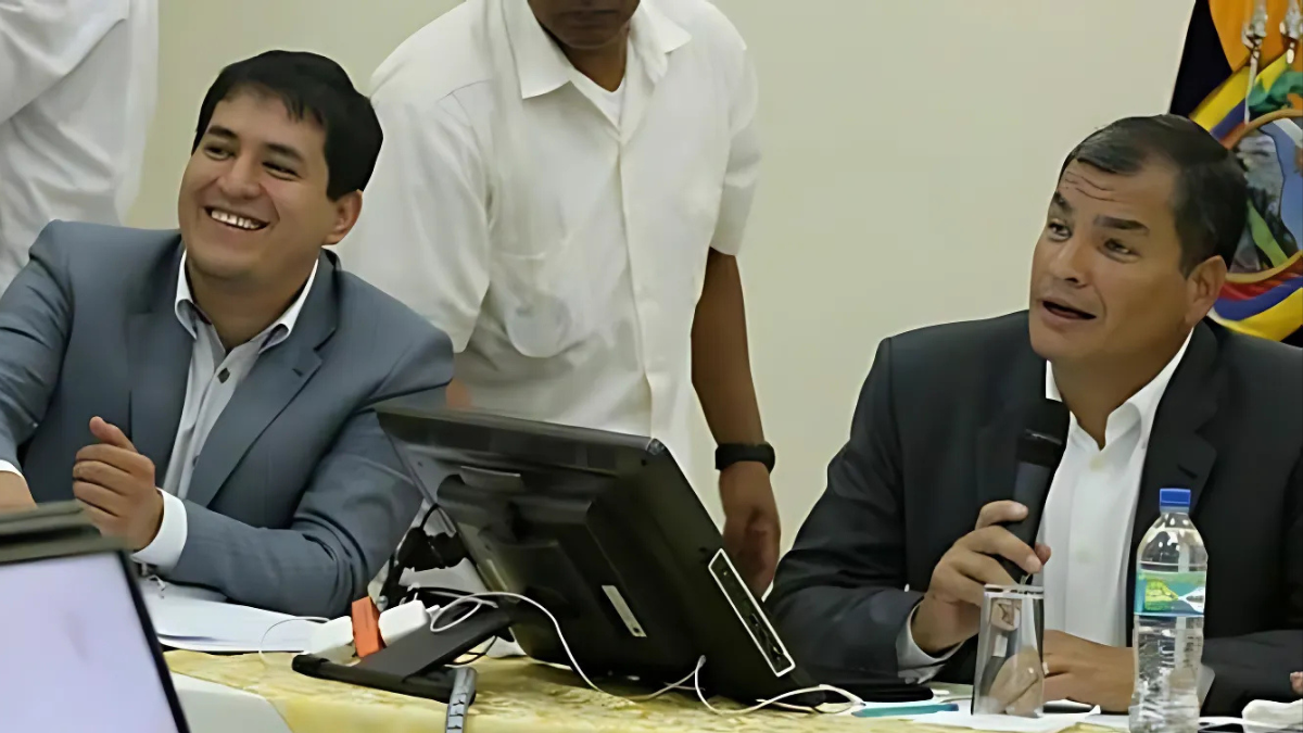 Rafael Correa y Andrés Arauz buscaron recuperar el control del Cpccs.