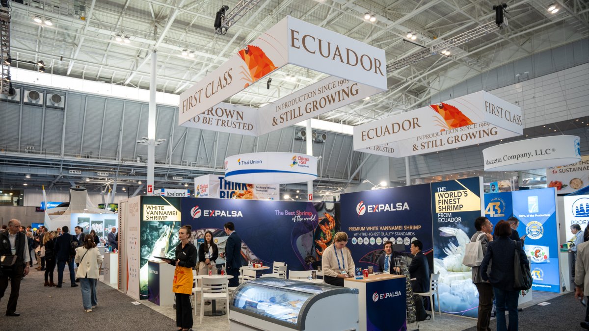 La Seafood Expo North America 2025, la feria más influyente del sector pesquero y acuícola más grande de Estados Unidos.