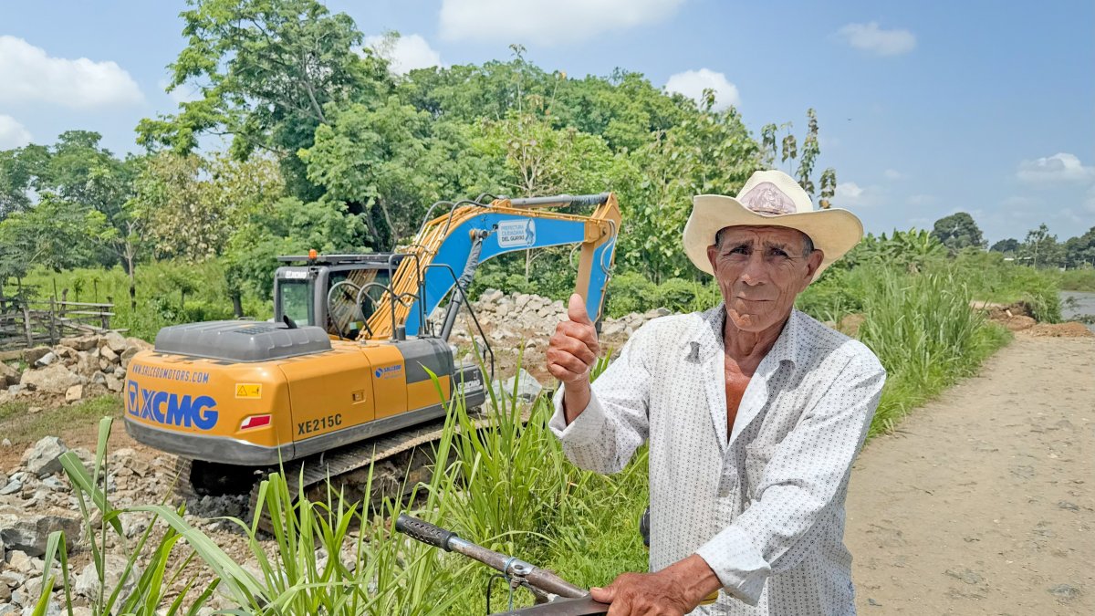 El bono es para los agricultores que sufren afectaciones por el invierno.
