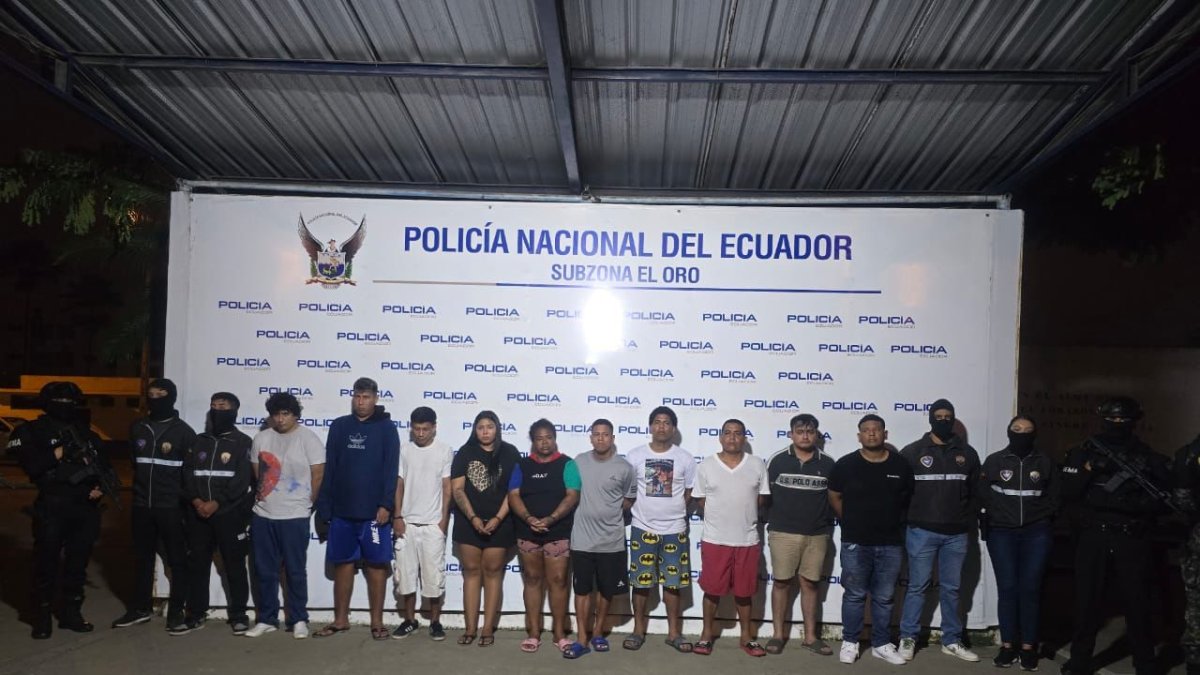 Las detenciones se dieron luego de siete meses de investigaciones.