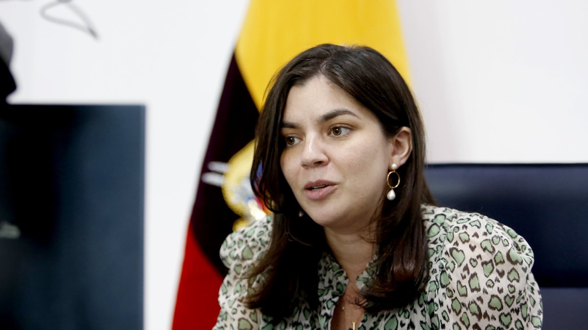 Irene Vélez es la secretaria de Comunicación del gobierno de Daniel Noboa.