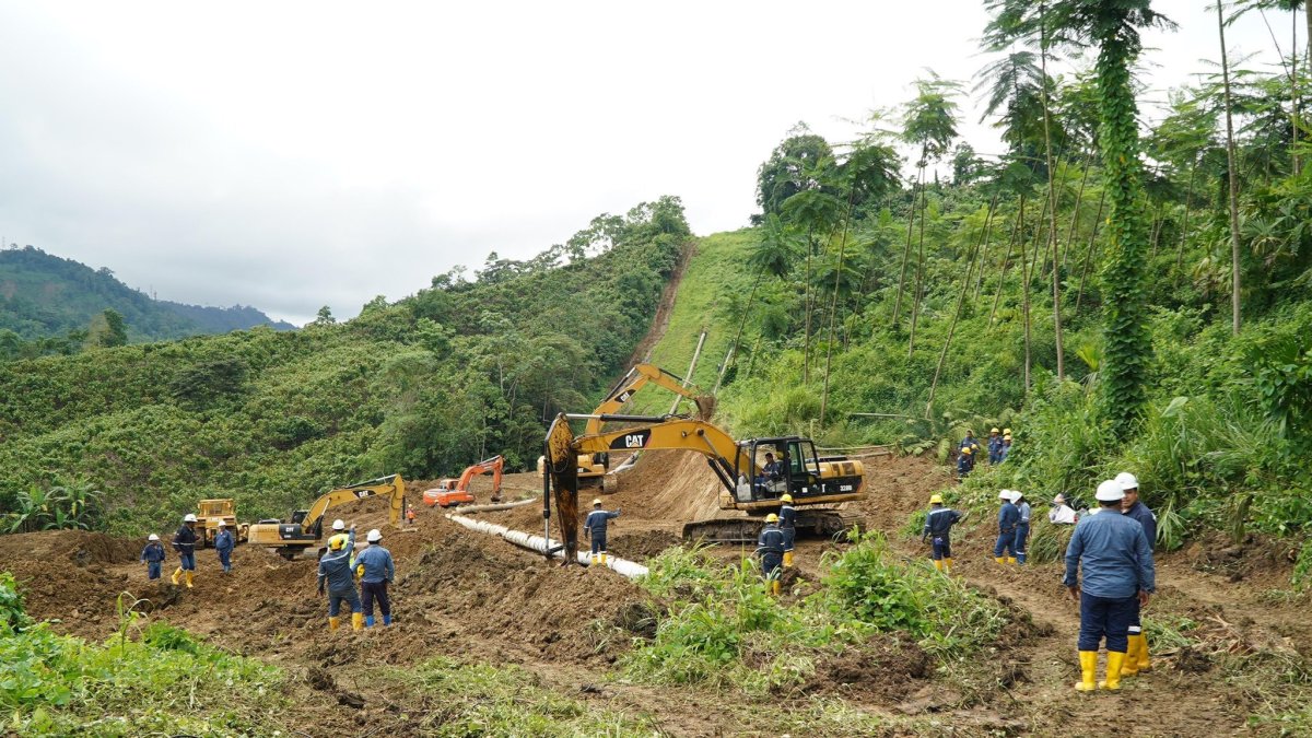 La rotura del oleoducto ha afectado a comunidades en Esmeraldas.