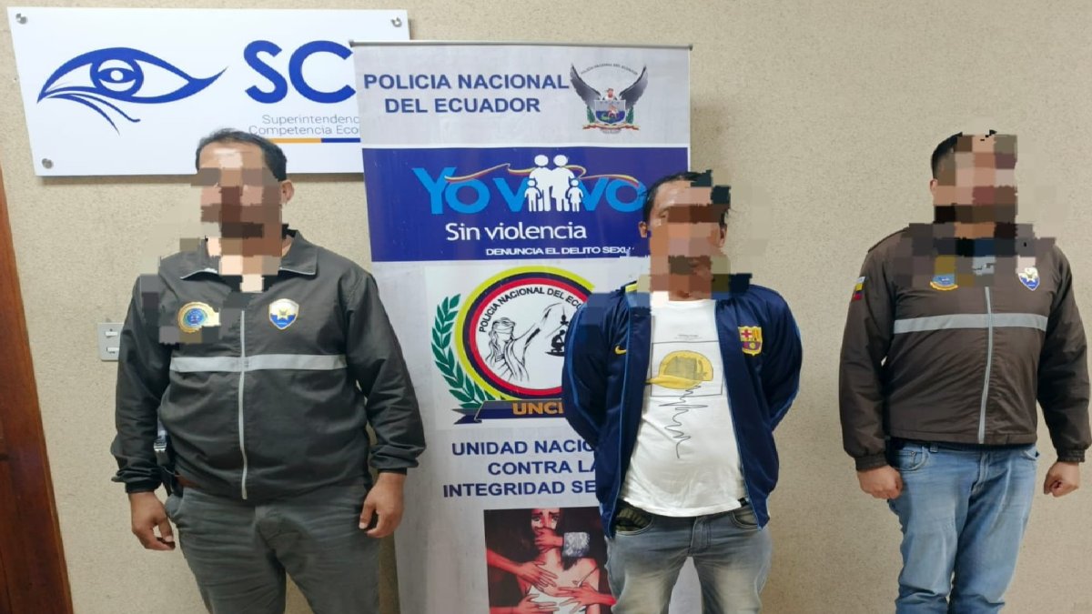 Un hombre extranjero fue detenido por el presunto delito de pornografía infantil en Molleturo