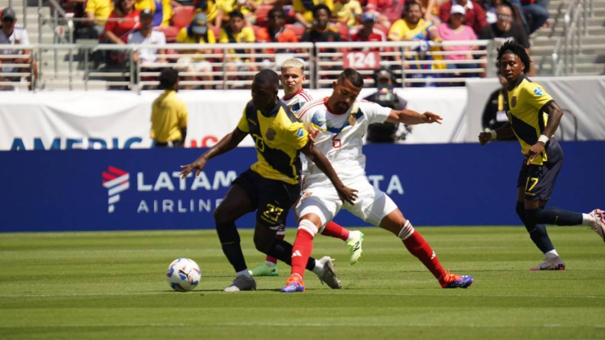 Ecuador cayó 2-1 contra Venezuela en la Copa América