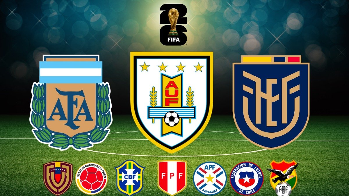 En septiembre de 2025 terminan las Eliminatorias Sudamericanas 2026.