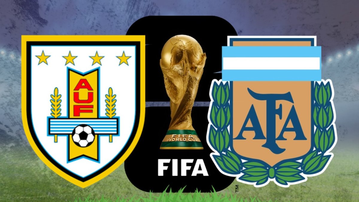 Uruguay recibe a Argentina en las Eliminatorias Sudamericanas 2026.