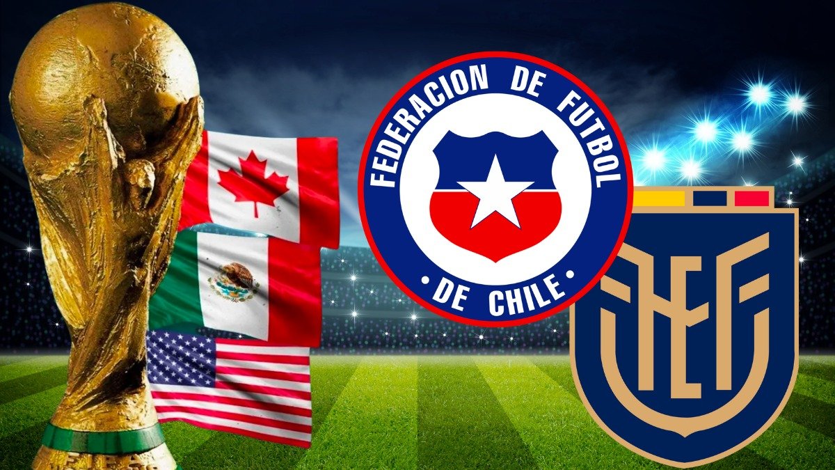 Ecuador y Chile se enfrentarán en la fecha 14 de las Eliminatorias Sudamericanas 2026.