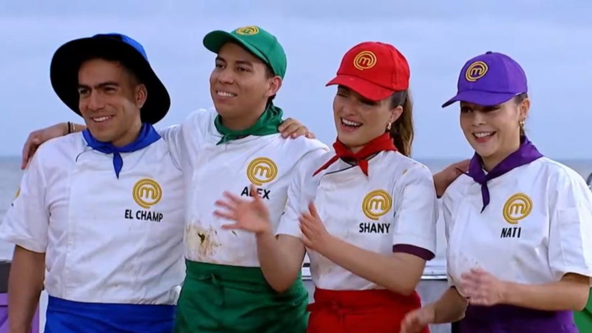 Natalia Regge, El Champ, Álex Vizuete y Shany Nadan se enfrentaron en la semifinal de MasterChef Celebrity Ecuador 2.