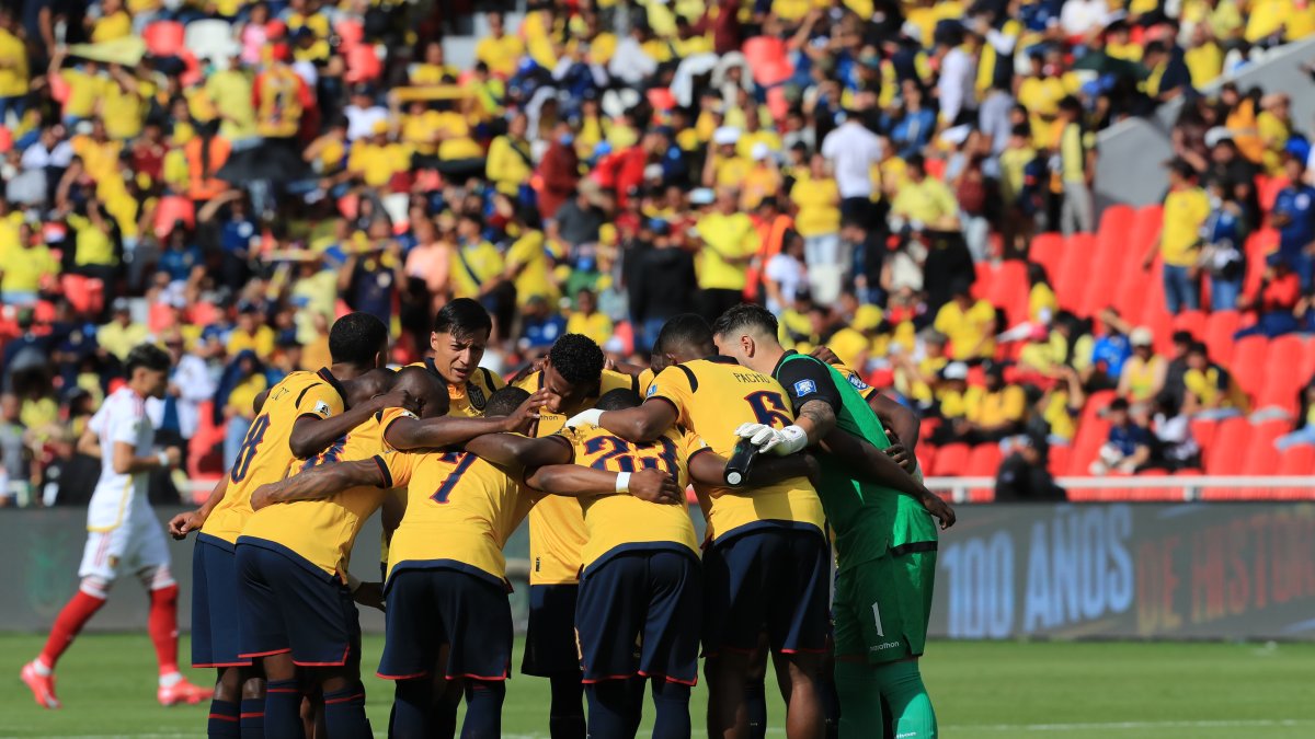 Ecuador está en el segundo puesto de la tabla de posiciones de las Eliminatorias Sudamericanas 2026.