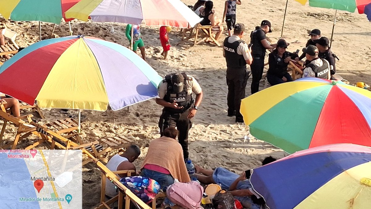 La tragedia ocurrió en Montañita. Los cuerpos aún no aparecen.