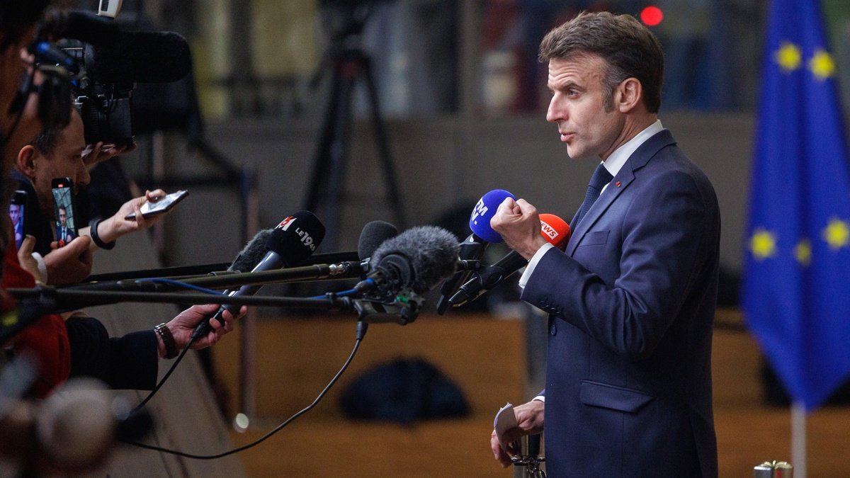 El presidente de Francia, Emmanuel Macron.