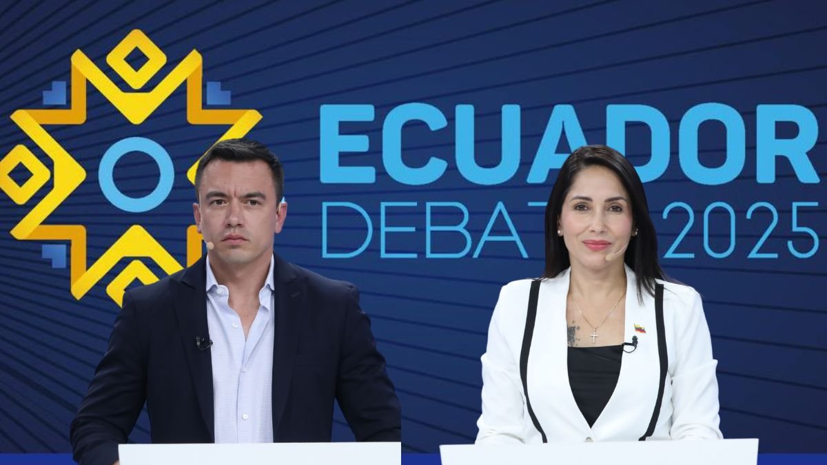 Daniel Noboa y Luisa González se vuelven a ver frente a frente en un nuevo debate.