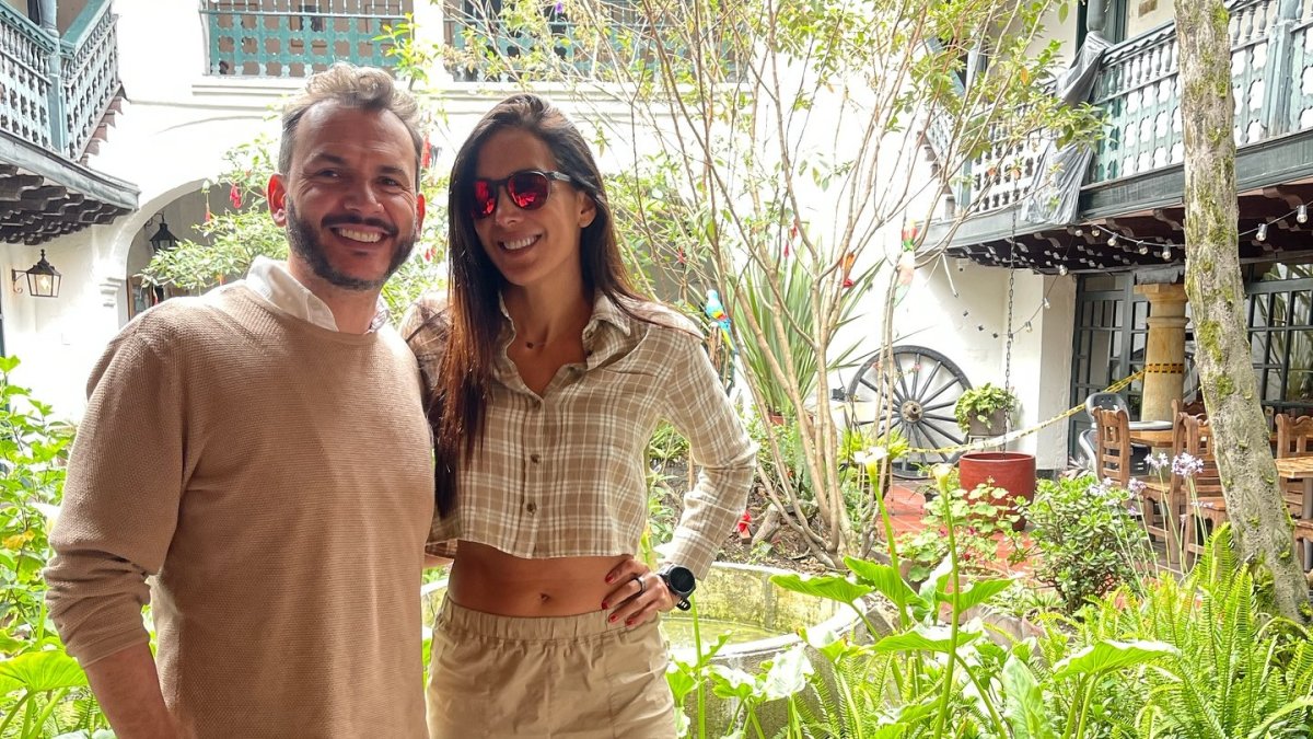 Christian Norris y La Flaca Guerrero.