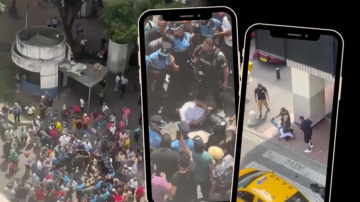 Agentes municipales ayudaron a la Policía Nacional en la captura de sacapintas.