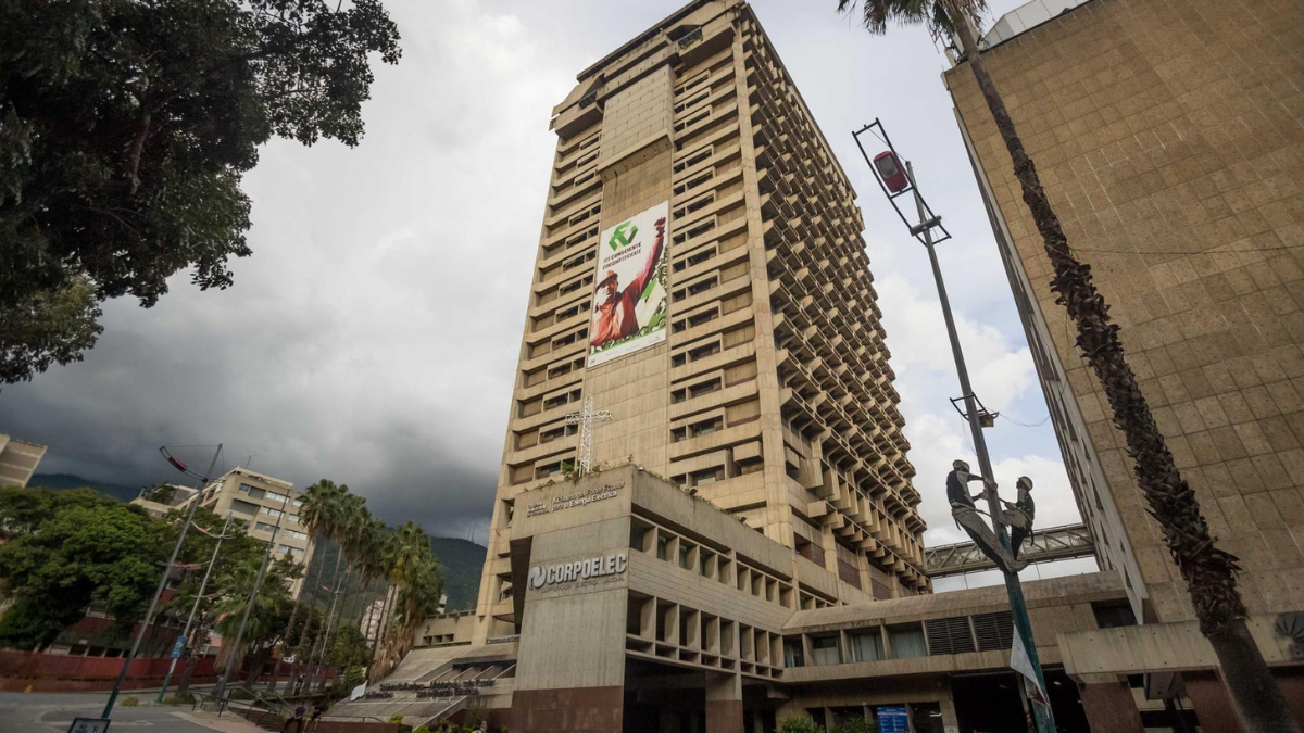 Fotografía de archivo de la sede principal del Ministerio del Poder Popular para la Energía Eléctrica de Venezuela.