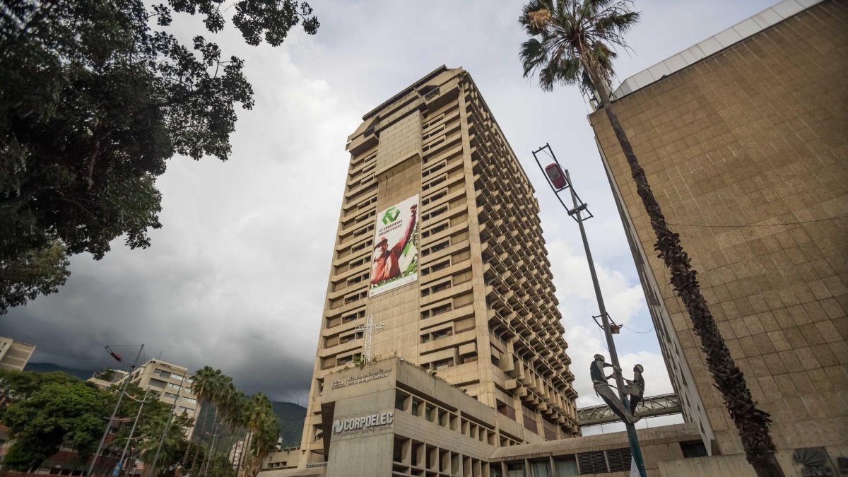 Fotografía de archivo de la sede principal del Ministerio del Poder Popular para la Energía Eléctrica de Venezuela.