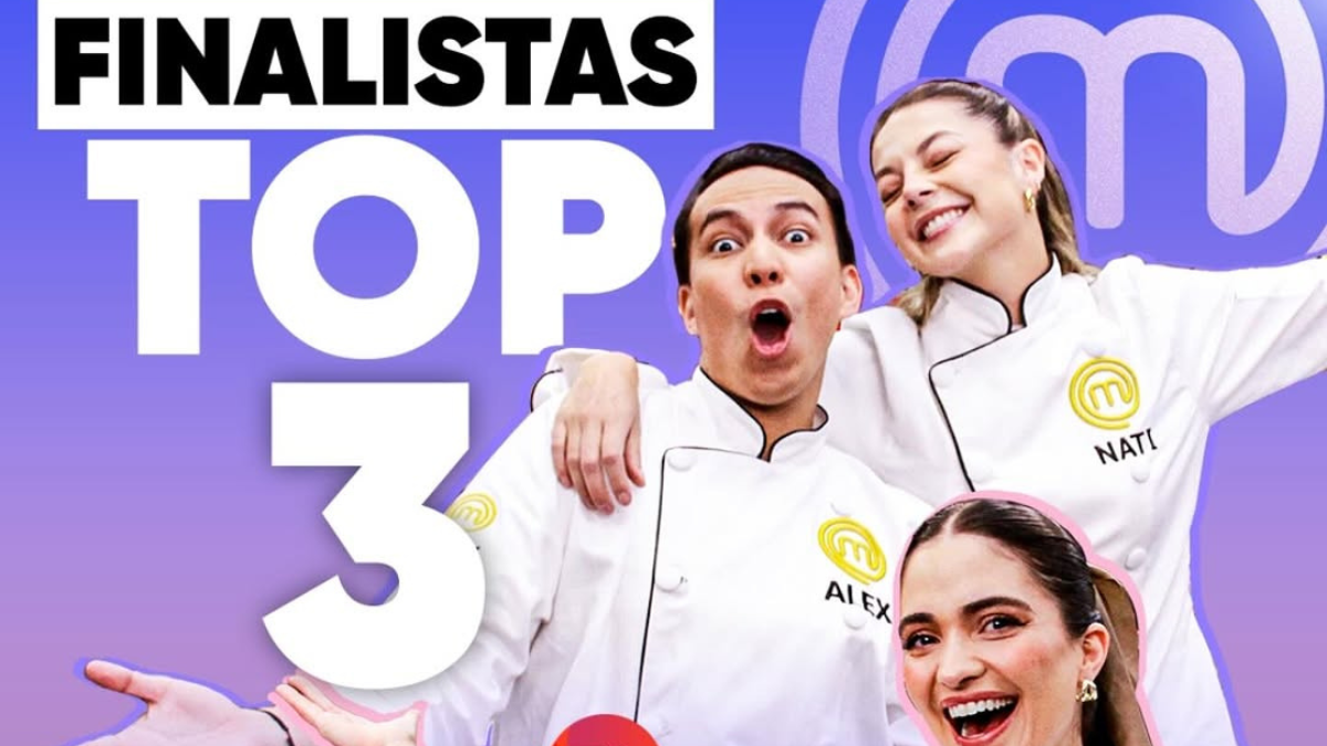 Top 3 de Masterchef Celebrity Ecuador 2