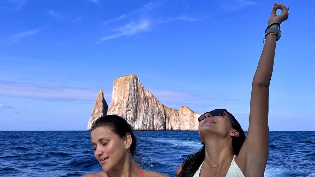 Elbita González y María Teresa Guerrero.