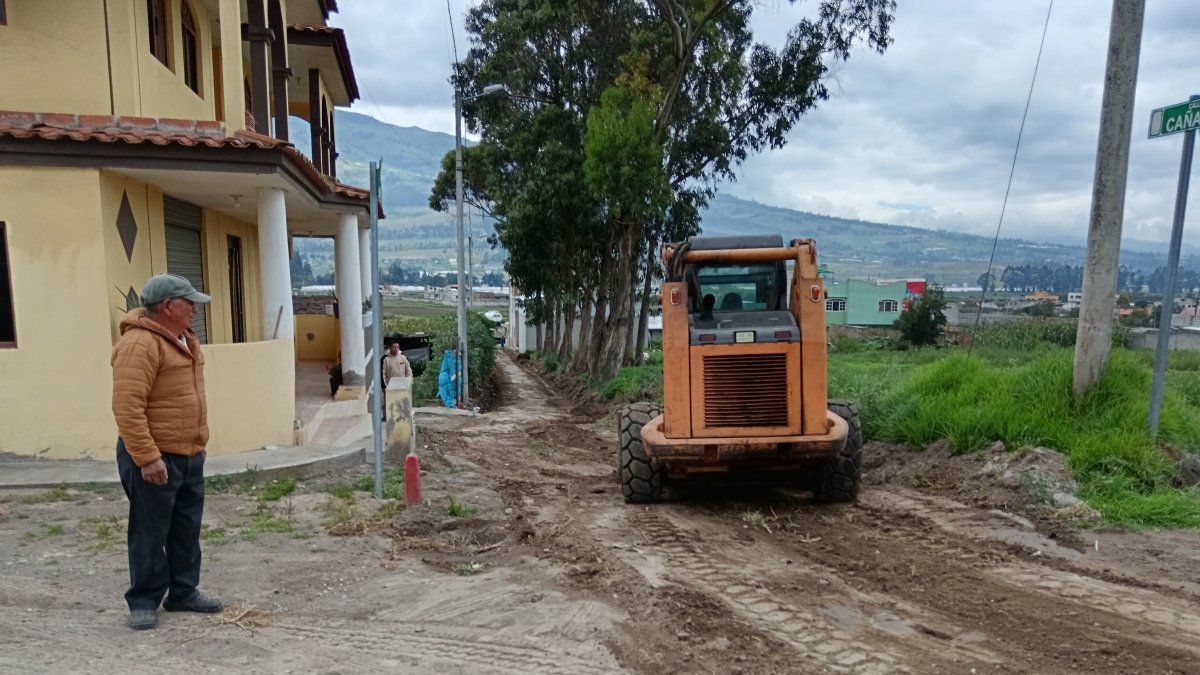 Las calles no están en el mejor estado para ser circuladas.