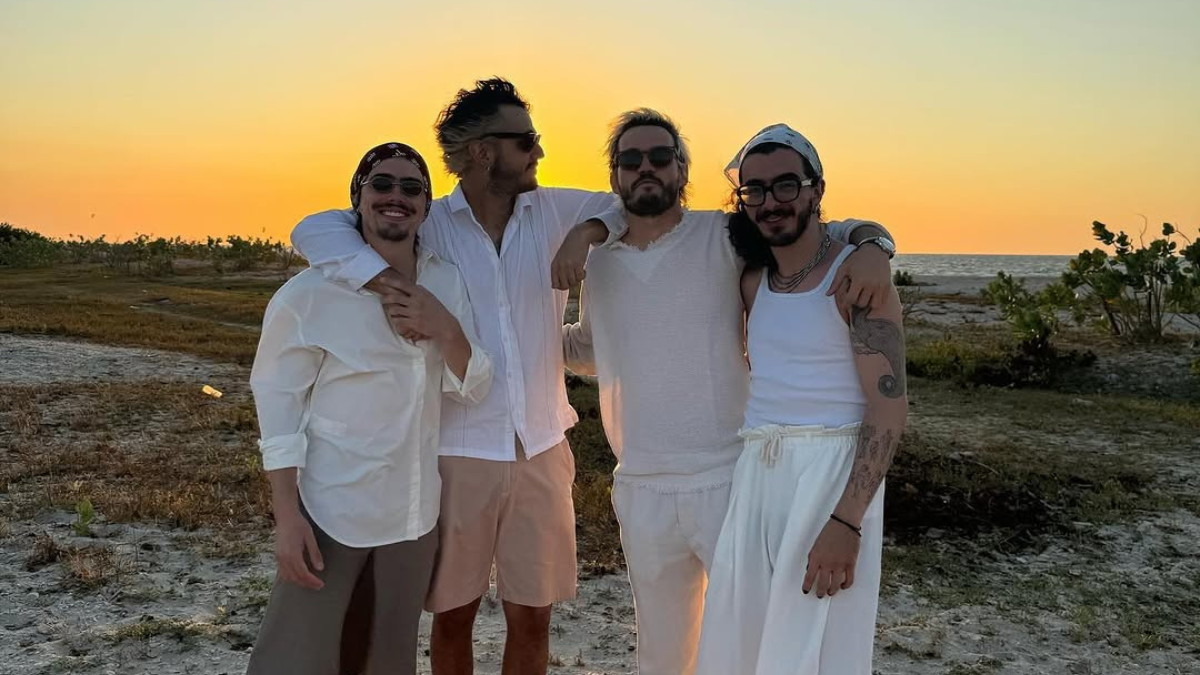 Morat, una banda colombiana de rock pop latino.