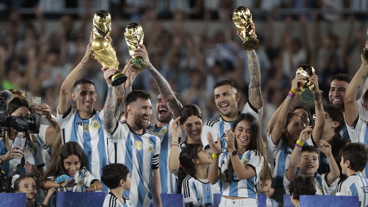La selección de Argentina es la actual campeona del Mundial.