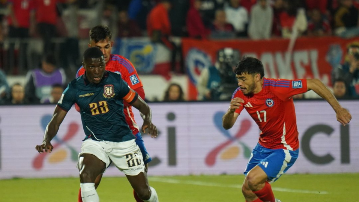 Ecuador empató ante Chile en la fecha 14 de las Eliminatorias.