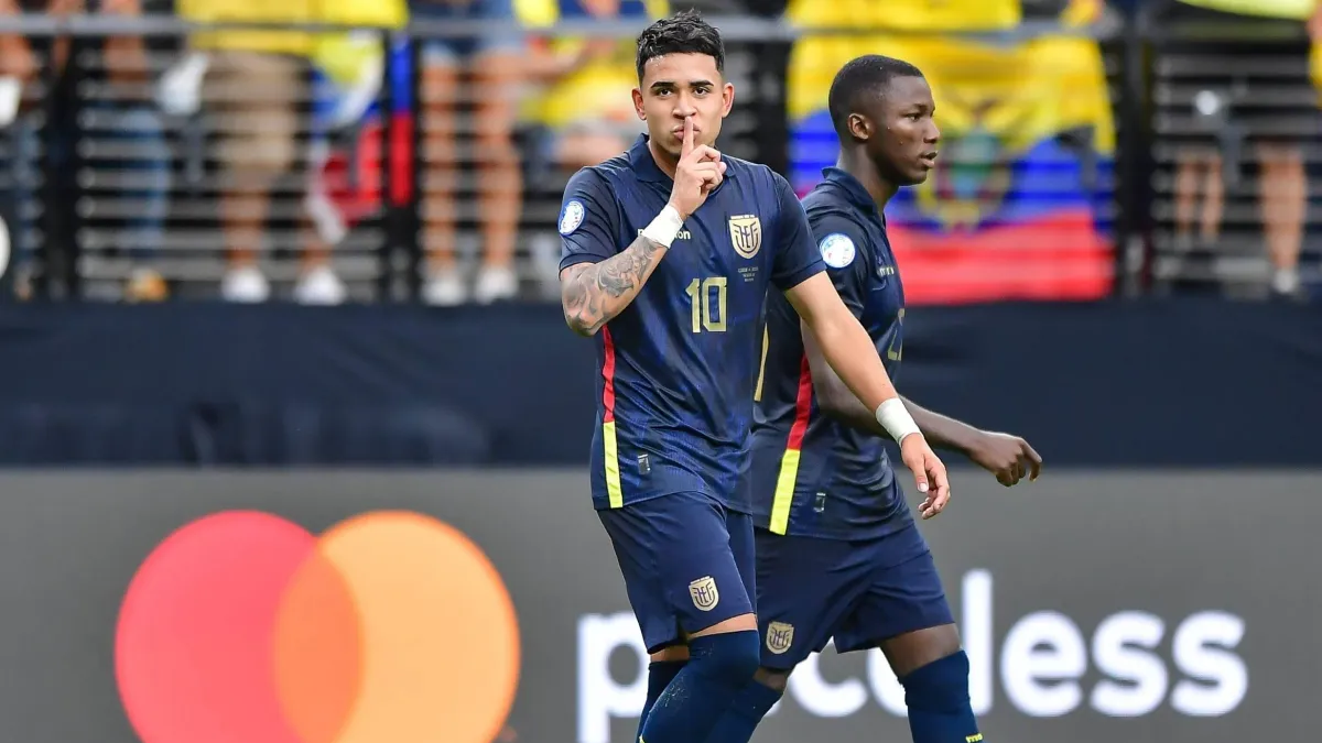 Kendry Páez no tuvo minutos con la selección ecuatoriana en las eliminatorias ante Venezuela y Chile