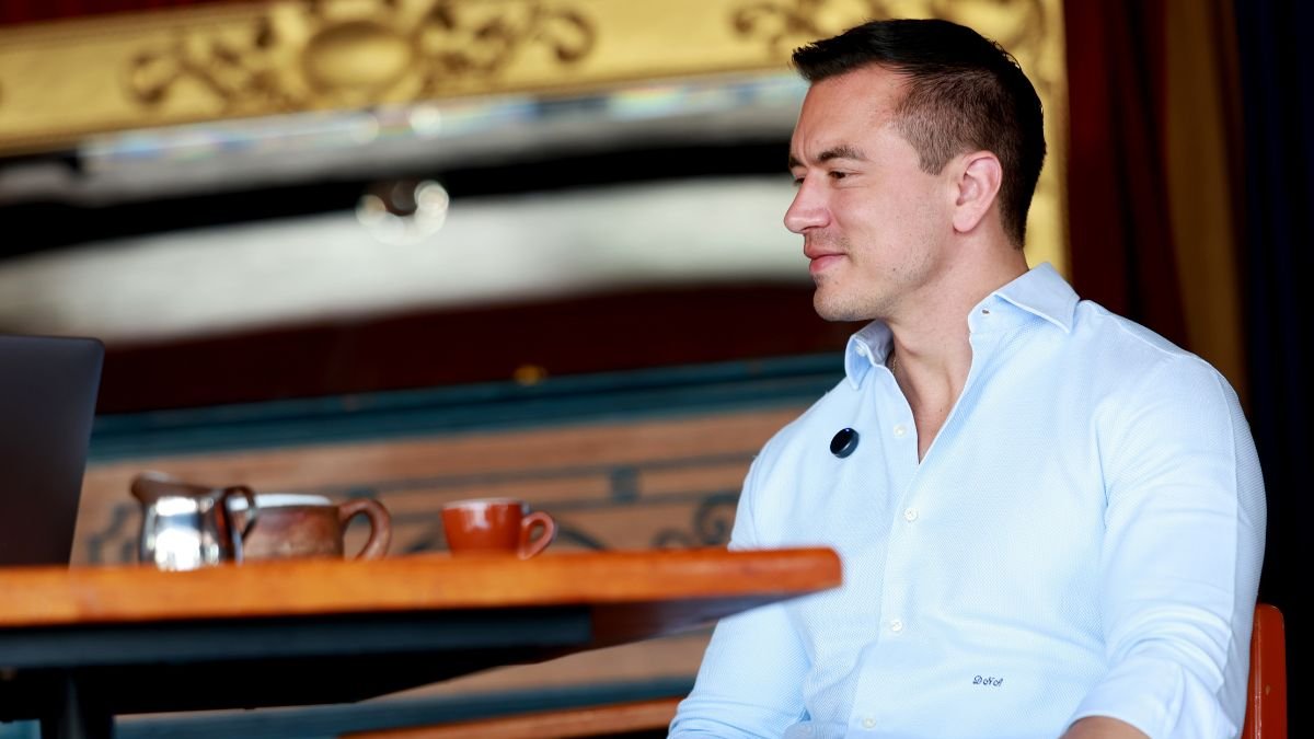 Daniel Noboa fue entrevistado por el popular conferencista Daniel Habif.