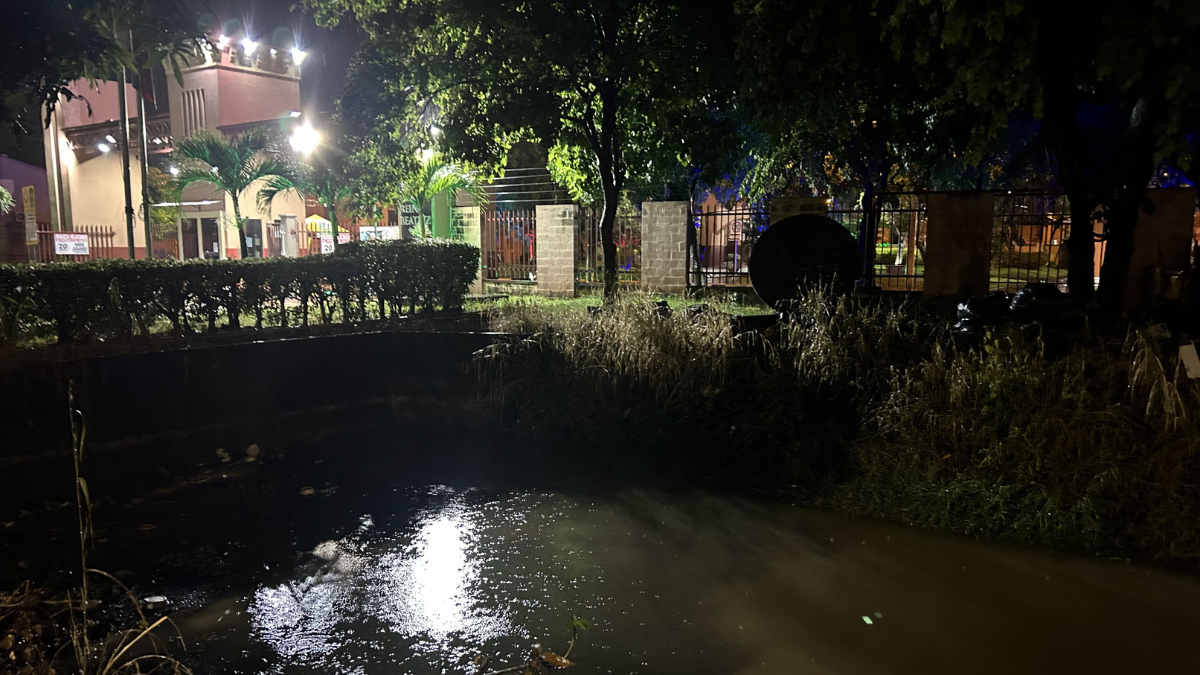 Urbanizaciones inundadas.