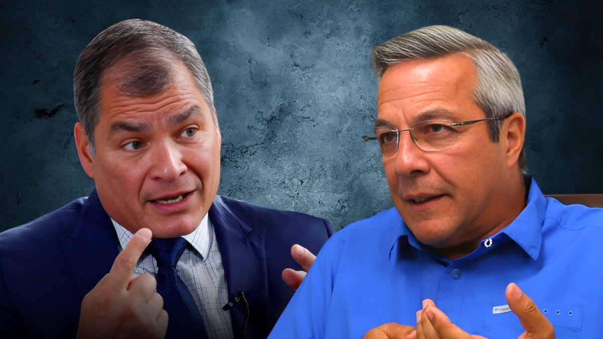 Rafael Correa y Jimmy Jairala se enfrentaron en la red social X.