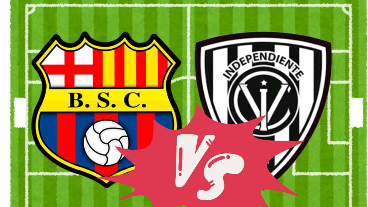 Barcelona SC  vs Independiente del Valle en el Monumental.