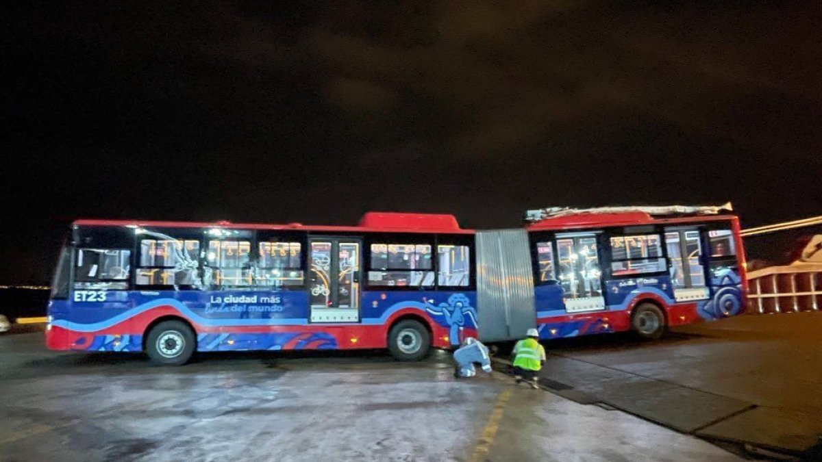 Los trolebuses eléctricos son parte del plan de renovación del sistema.