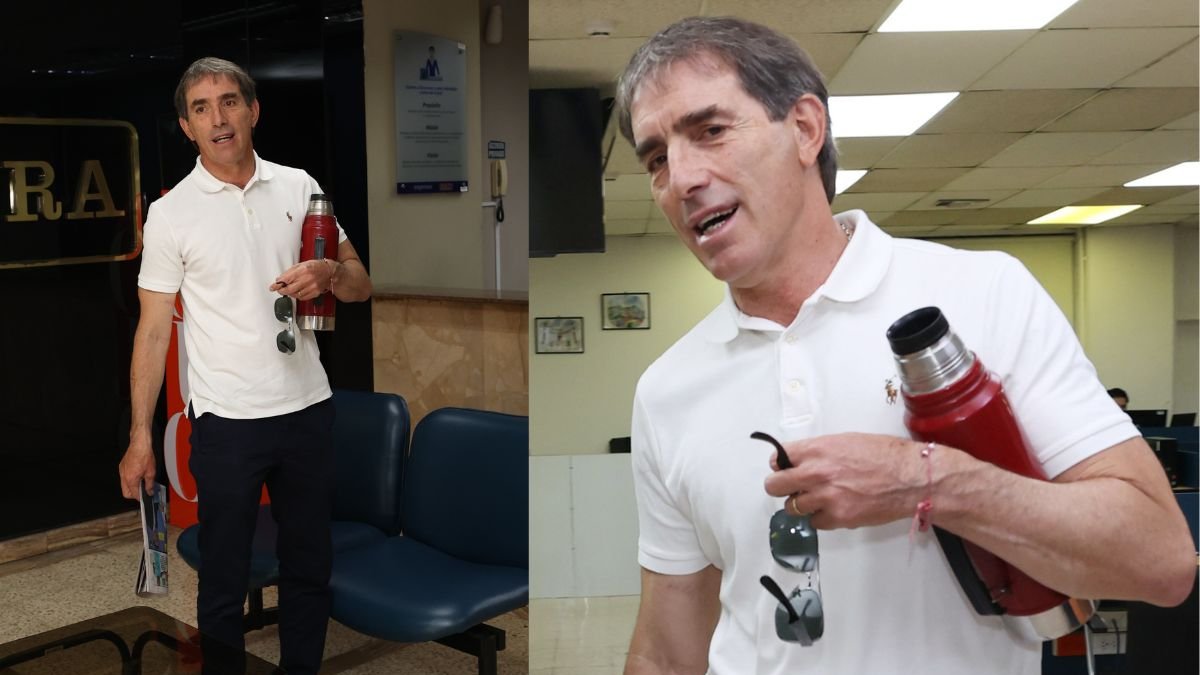 Guillermo Almada estuvo en la redacción de diario EXPRESO.