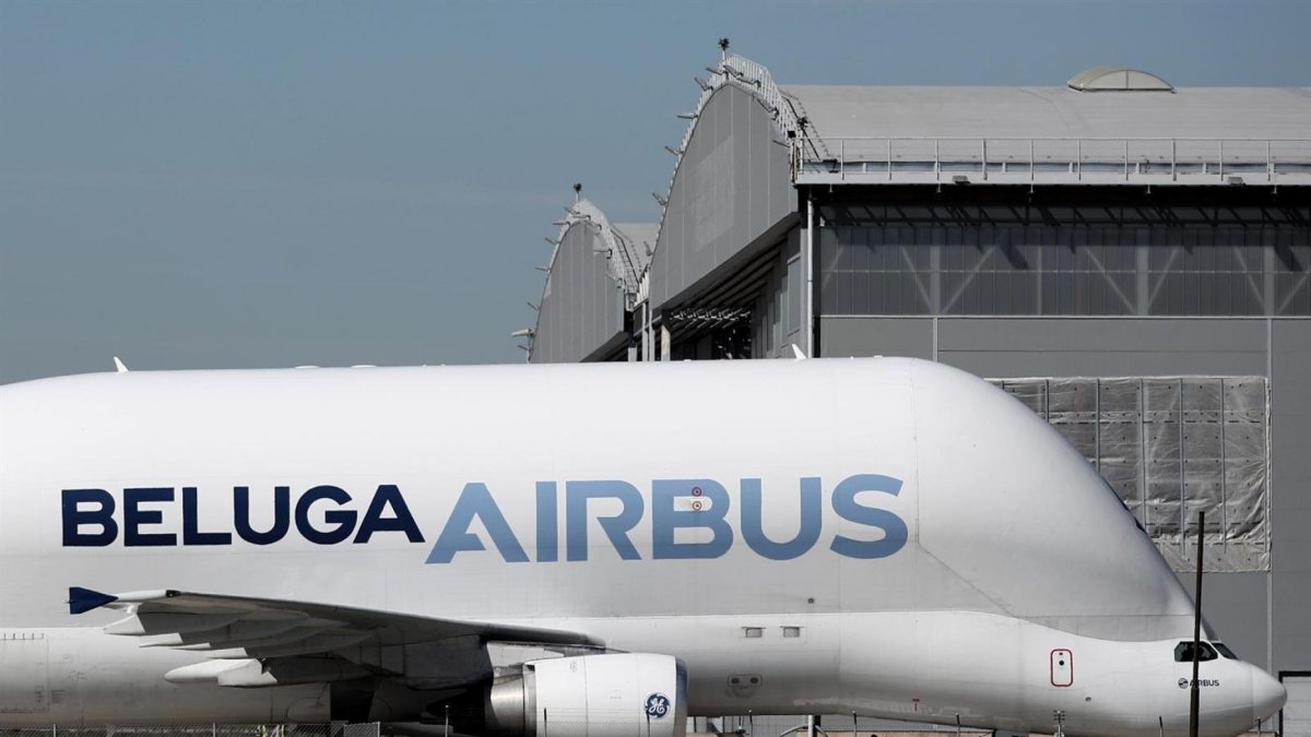 Una de las naves del constructor aeroespacial.