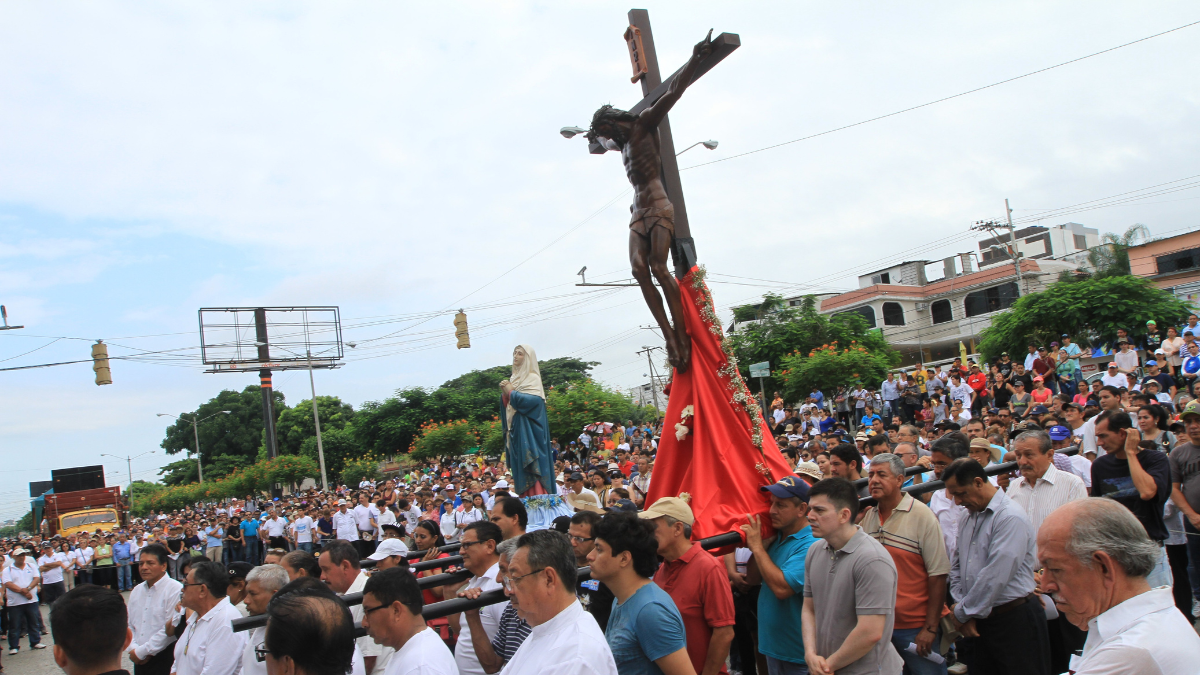 La Semana Santa es una celebración de suma importancia en Ecuador.