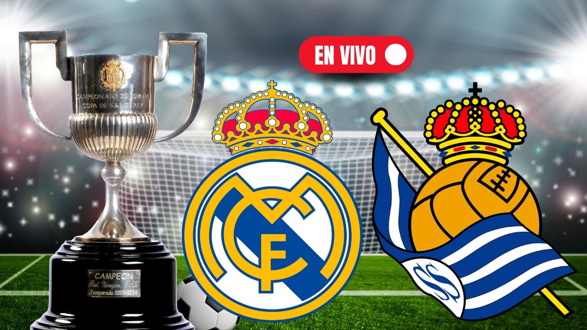 Real Madrid y Real Sociedad buscan avanzar a la final de la Copa del Rey.