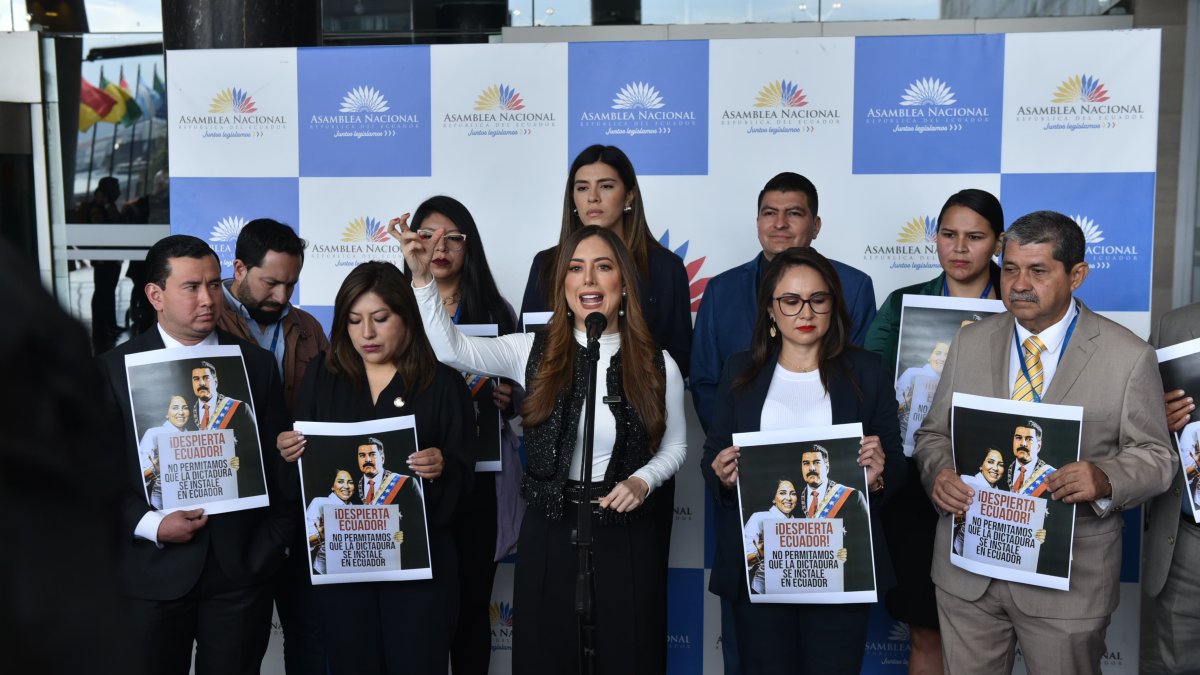 Asambleístas de ADN y Revolución Ciudadana protagonizaron nuevas confrontaciones en el Legislativo.