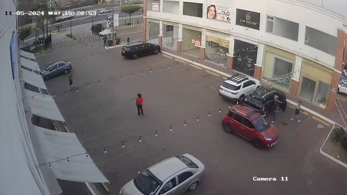 Video. El lunes 31 de marzo se viralizaron unas tomas previo al asesinato de Jimmy Ruiz, quien era asesor de Augusto Verduga, en el Consejo de Participación Ciudadana y Control Social.