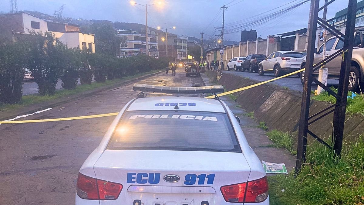 En el sector de la avenida Napo, en La Villaflora, sur de Quito, ocurrió el suceso.