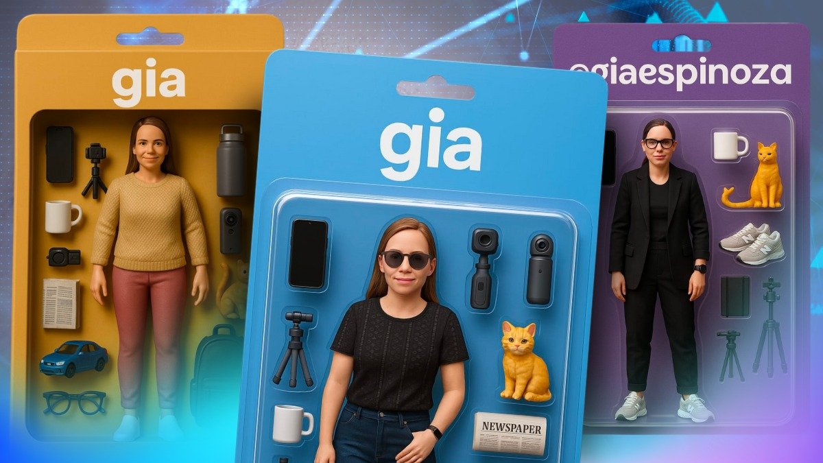 Con ChatGPT ahora puedes crear tu propio muñeco coleccionable.