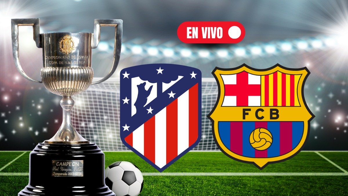Atlético Madrid y FC Barcelona chocan en la Copa del Rey.