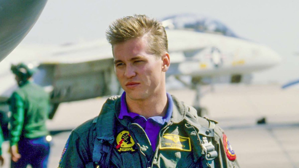 Val Kilmer interpretó a Tom 'Iceman' Kazansky Top Gun