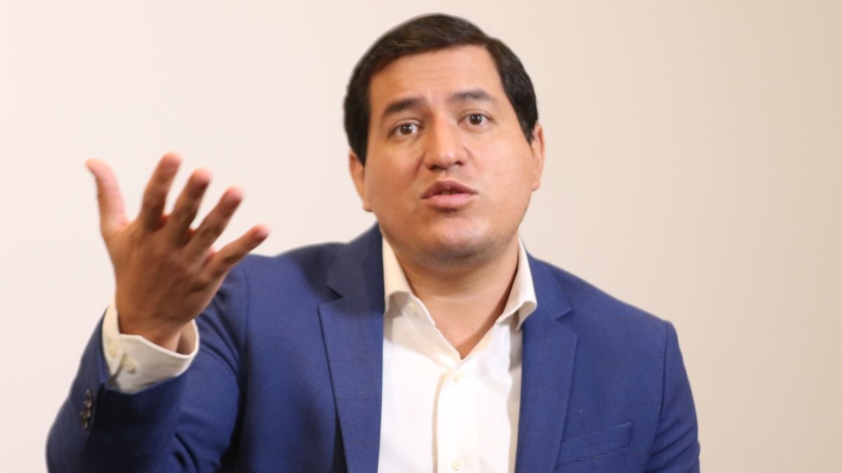 Andrés Arauz fue candidato presidencial (2021) y vicepresidencial (2023) por el correísmo.