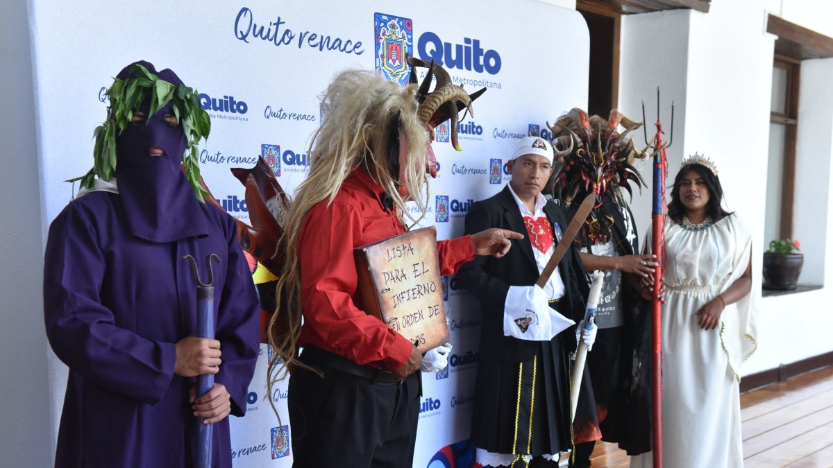 La presentación de la agenda festiva se llevó a cabo en el Palacio Arzobispal de la capital.