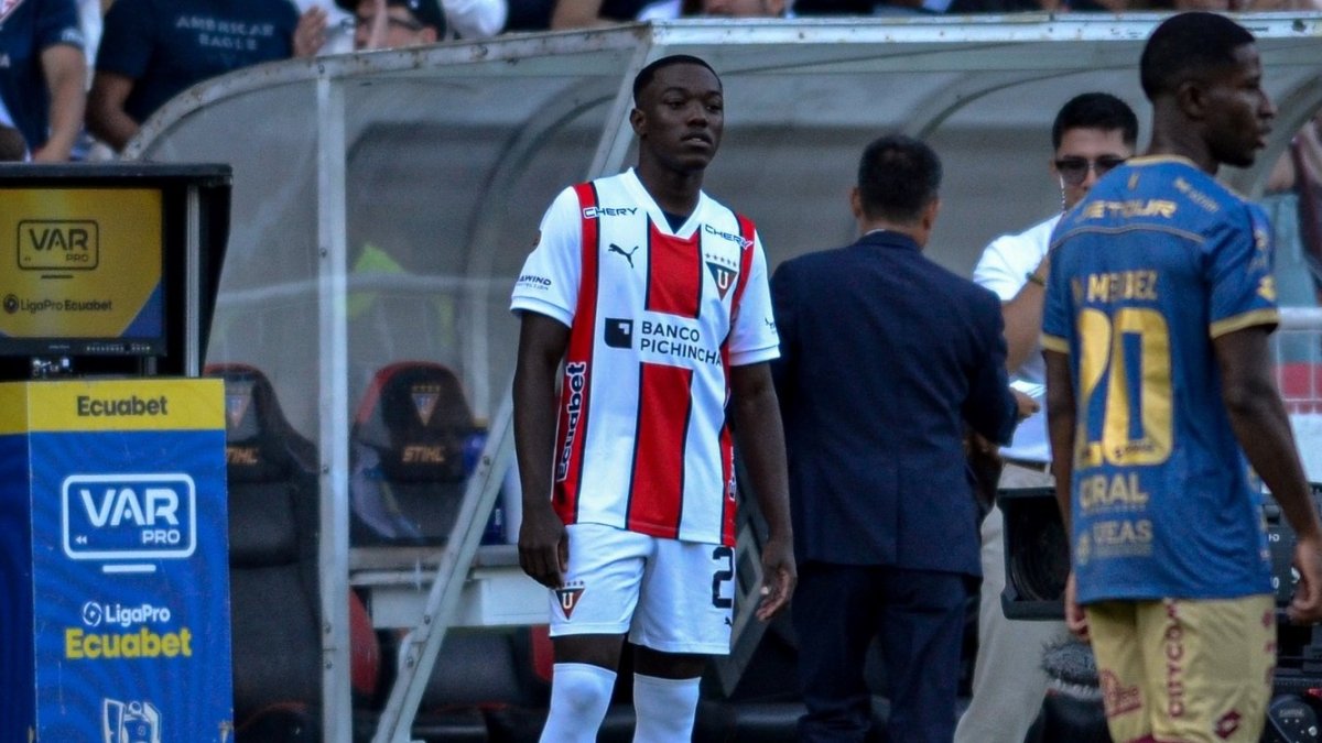 Ederson Castillo, volante de Liga de Quito.