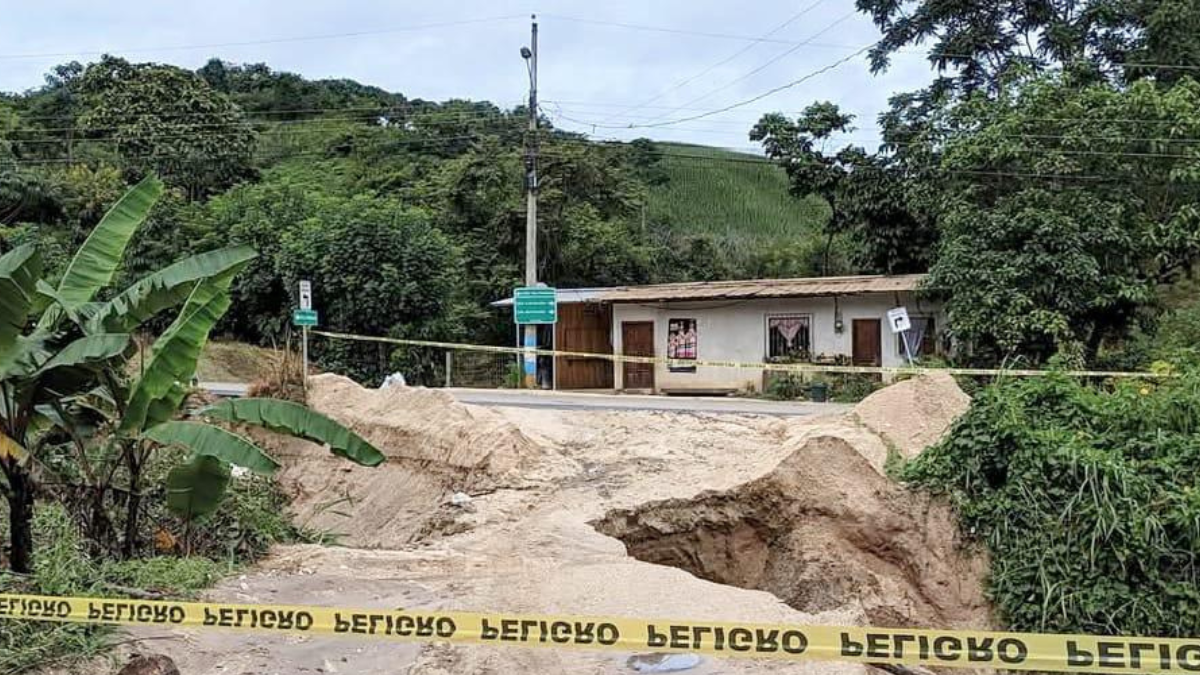 Balsas fue declarado en emergencia por el aluvión.