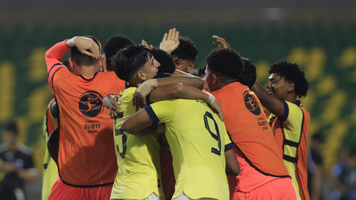 Ecuador debutó con una goleada de 4-0 a Uruguay en el Sudamericano Sub 17