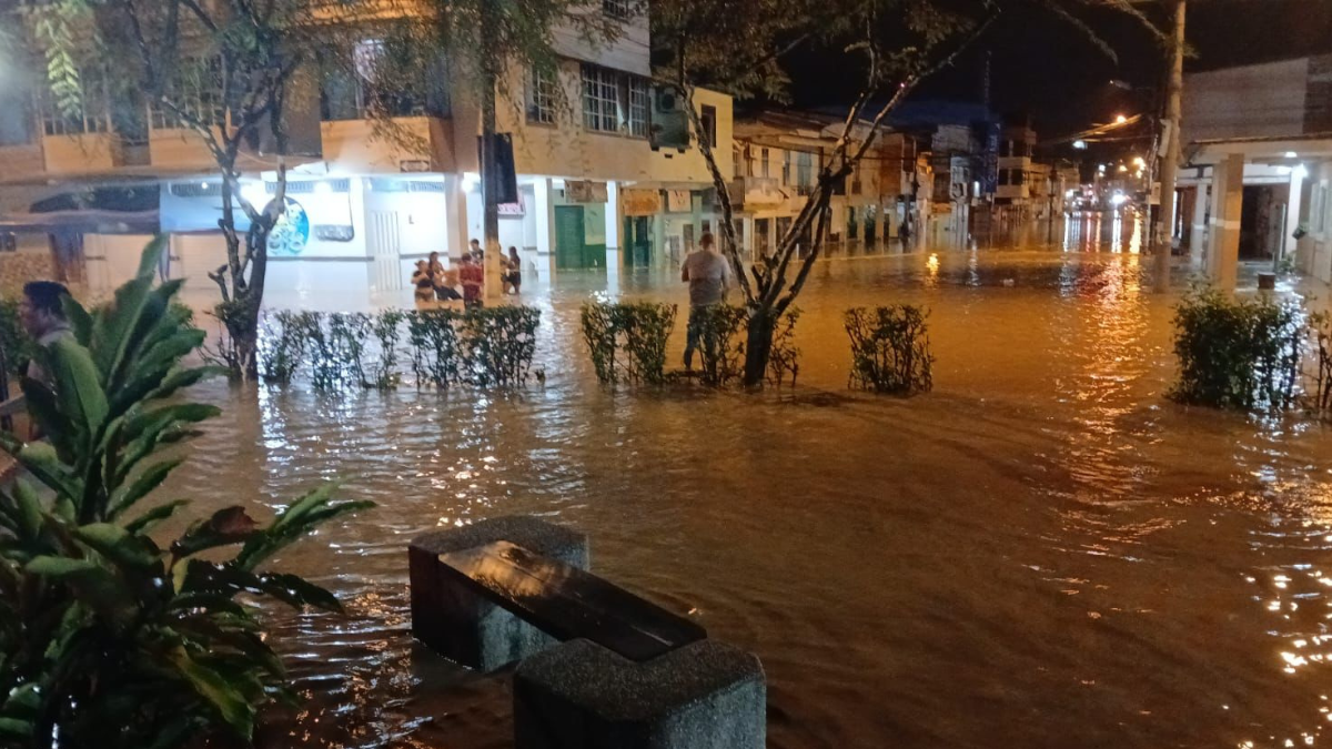 Debido a la temporada invernal varias zonas del país se encuentran inundadas.